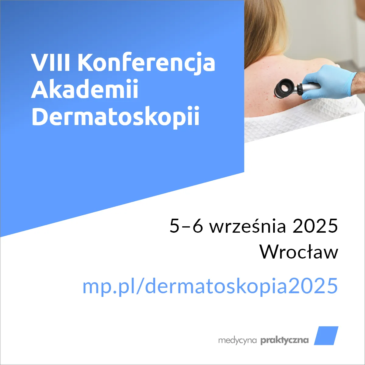 Plakat VIII Konferencji Akademii Dermatoskopii